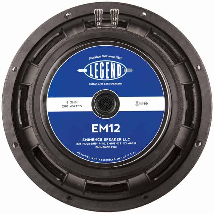 Eminence Legend EM12 12″ Speaker – Stagecraft Gear