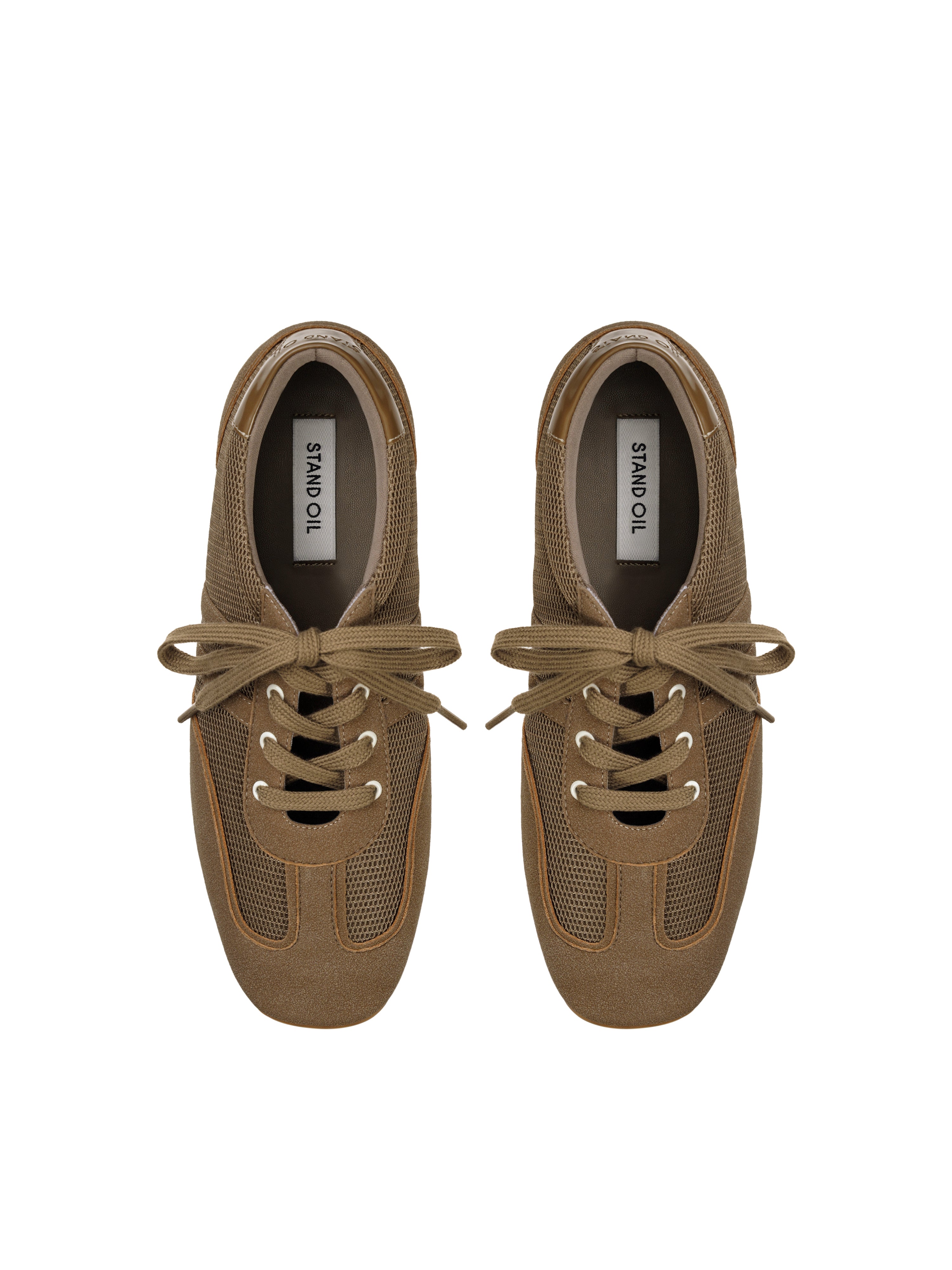 Morrow Square Sneakers · マロウ スクエア スニーカー （ブラウン