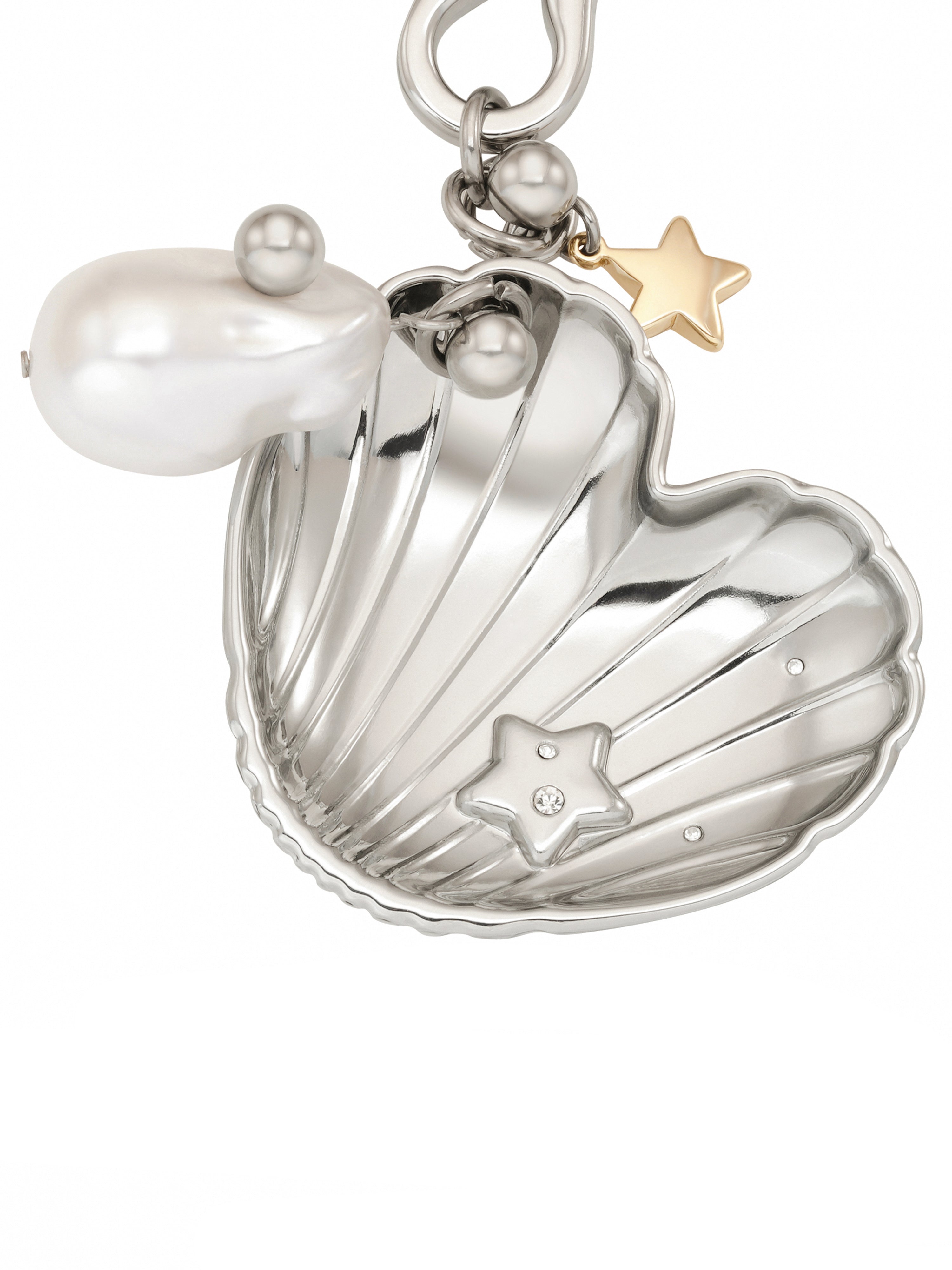 Heart Shell Keyring · ハートシェルキーリング（シルバー） – Stand