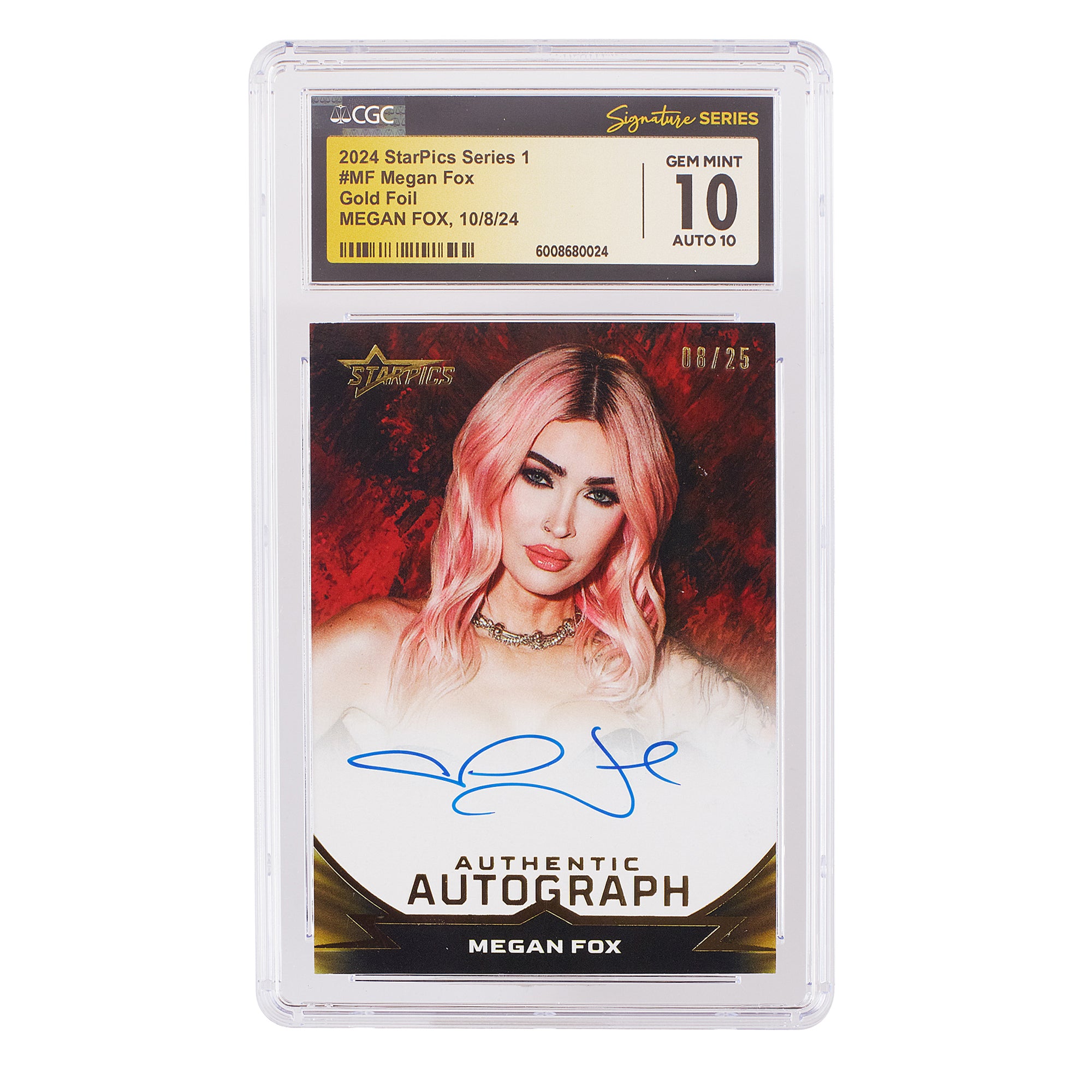 Megan Fox Autographed Trading Card - Limited Edition – StarPics