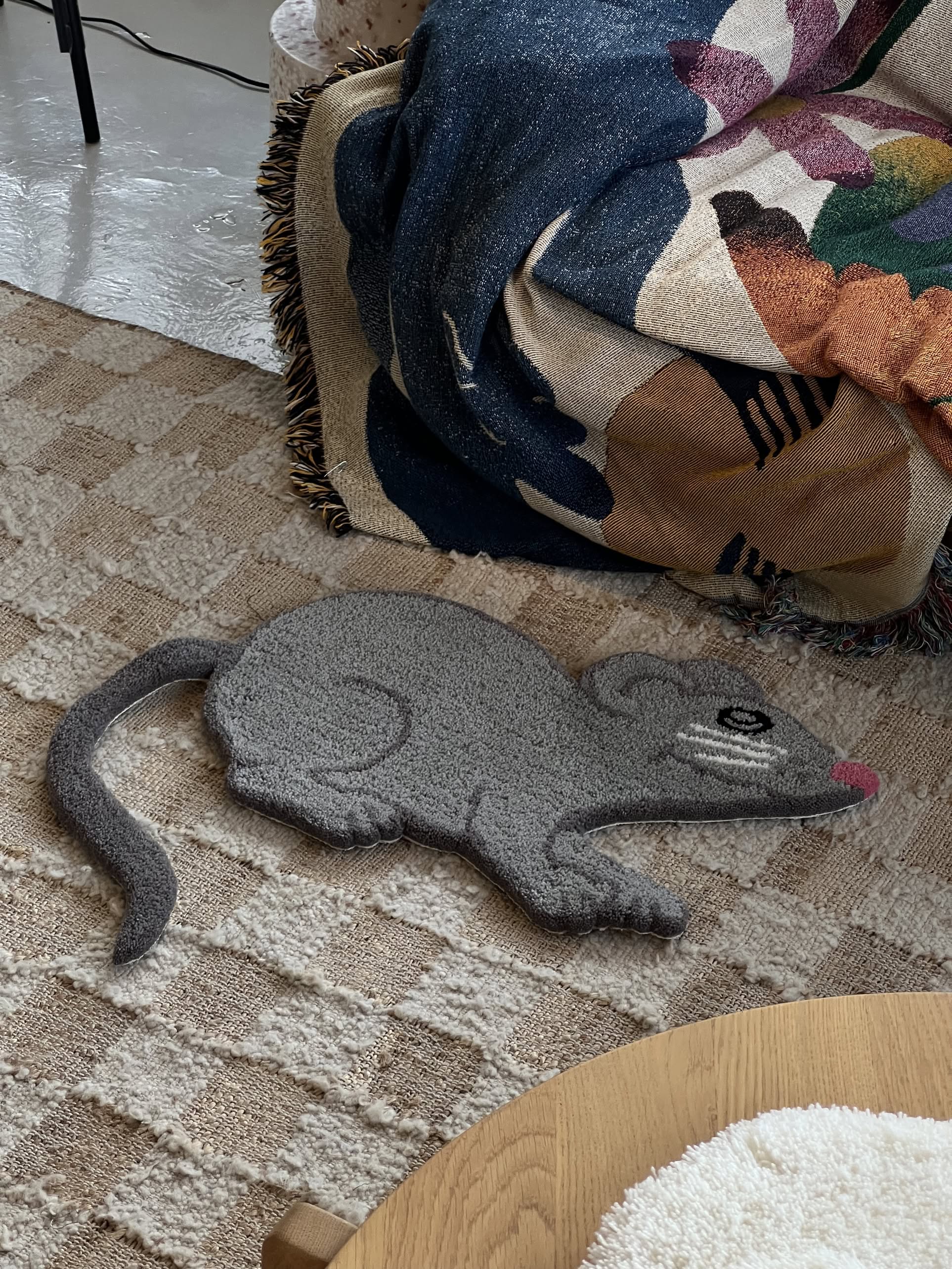 MIYOSHI RUG Shiomi Wada x MIYOSHI RUG Cat Rug B - Stacked Store