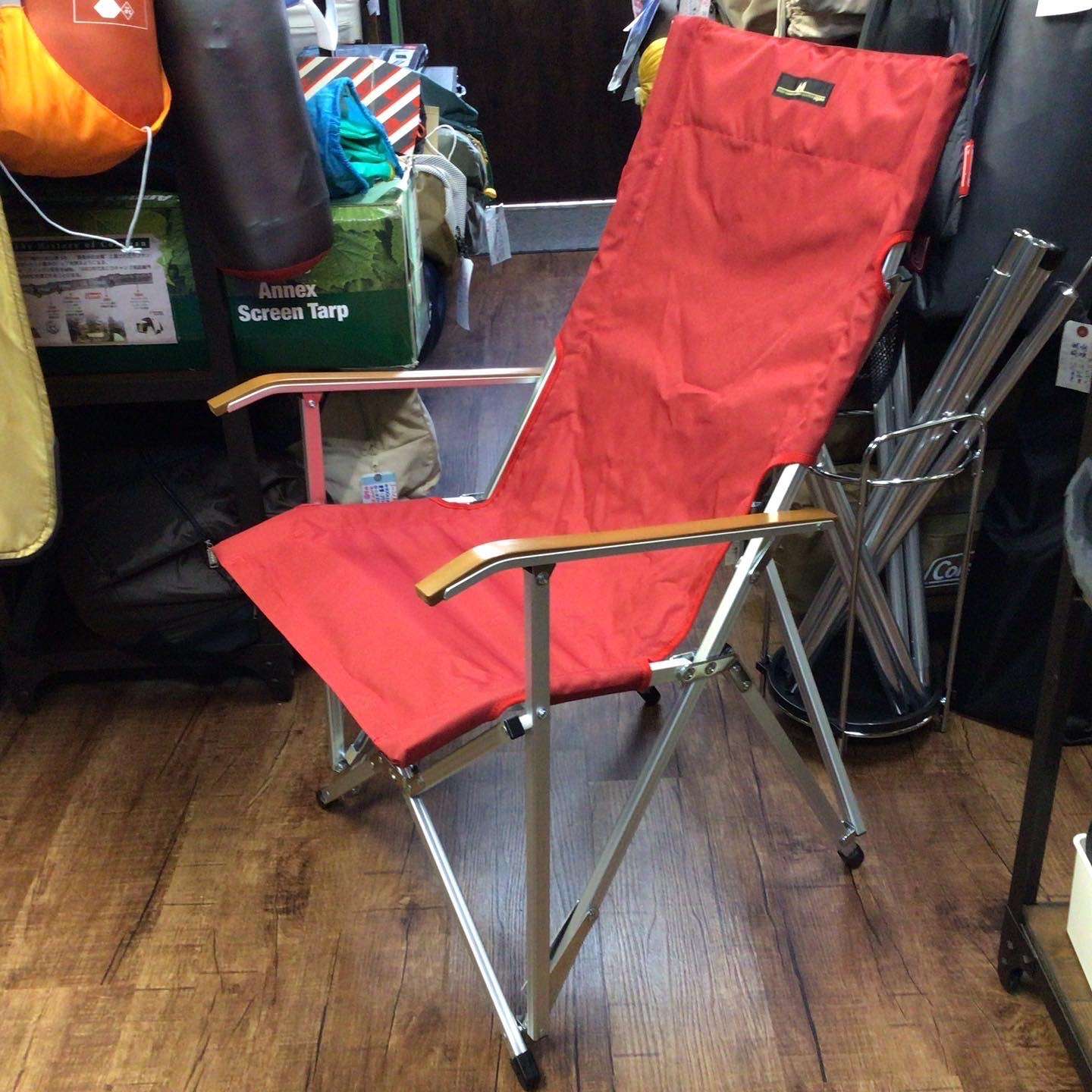 業務日誌（写真：ogawaのハイバックチェアコーデュラ赤） | ブログ