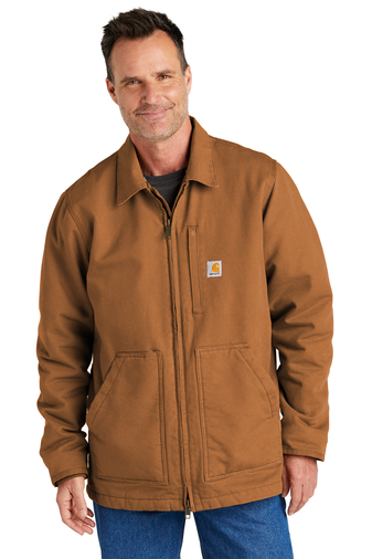 CT104293 Carhartt Sherpa Lined Coat at Stitch Logo