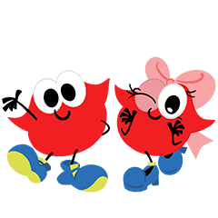 Lippy&Rujju - LINE スタンプ | LINE STORE