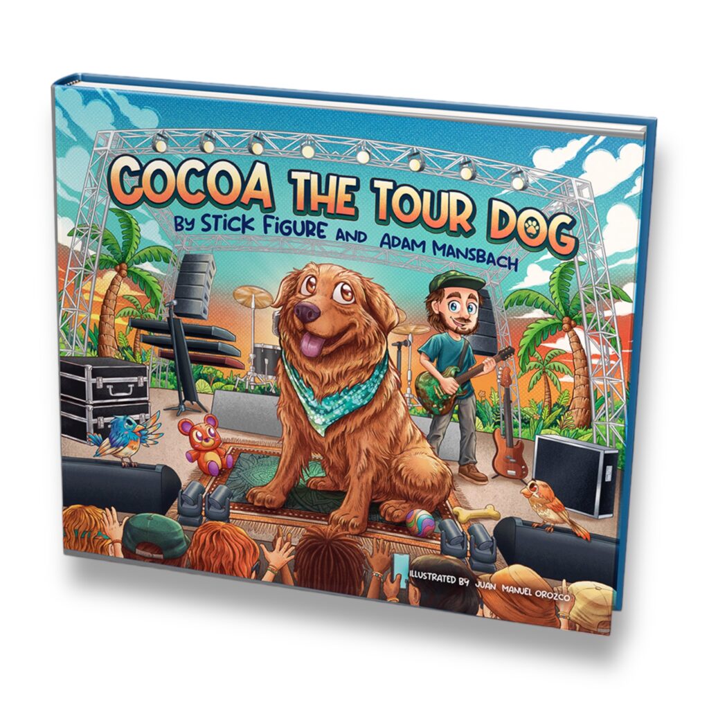 Cocoa The Tour Dog: A Children's Picture Book - Stick Figure