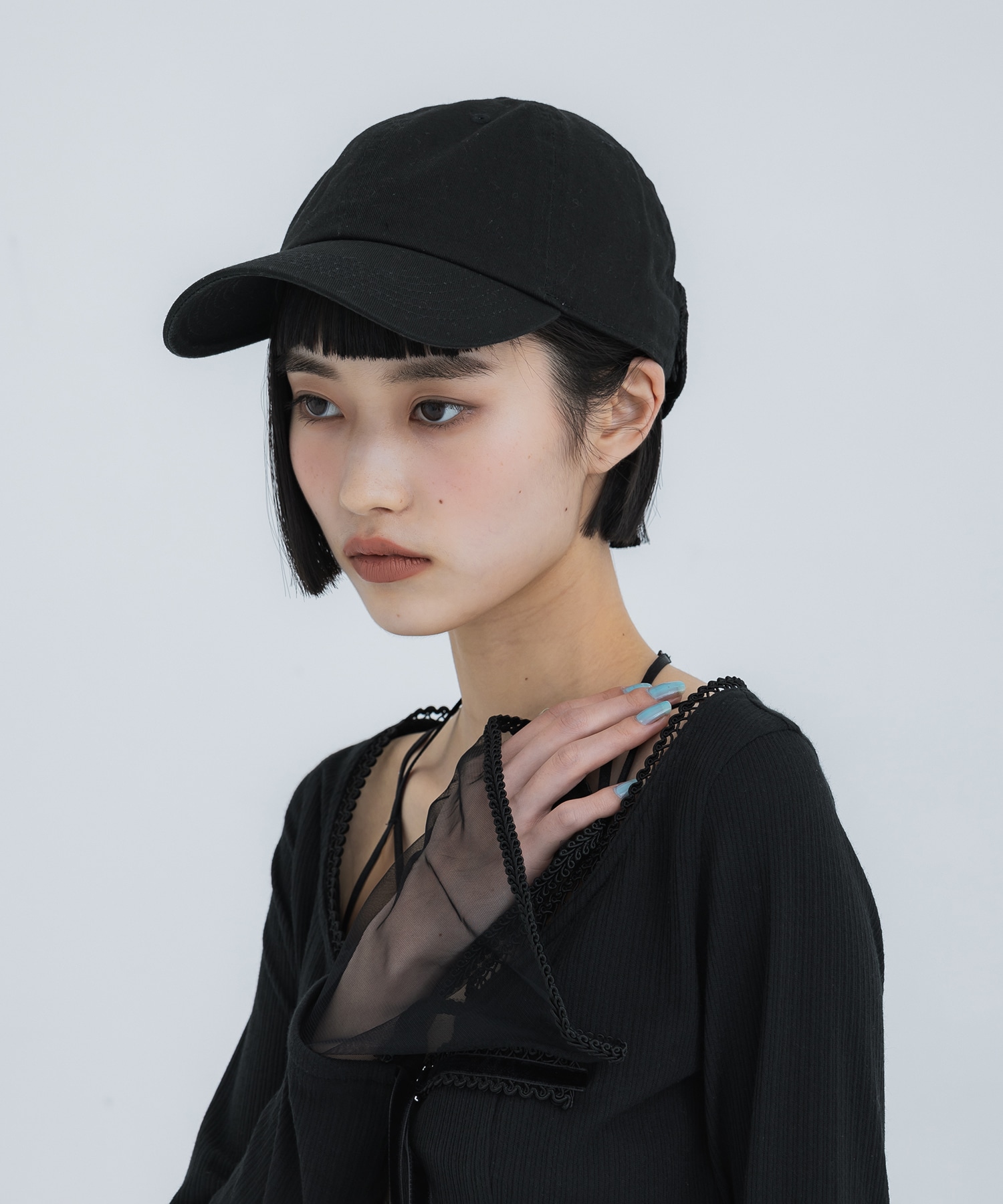 別注China ribbon cap(FREE BLACK): tanakadaisuke: WOMENS｜ STUDIOUS