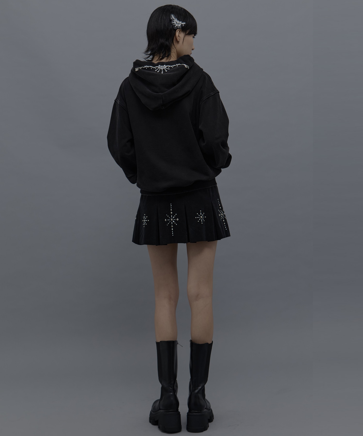 bijou tiara hoodie(1 BLACK): tanakadaisuke: WOMENS｜ STUDIOUS