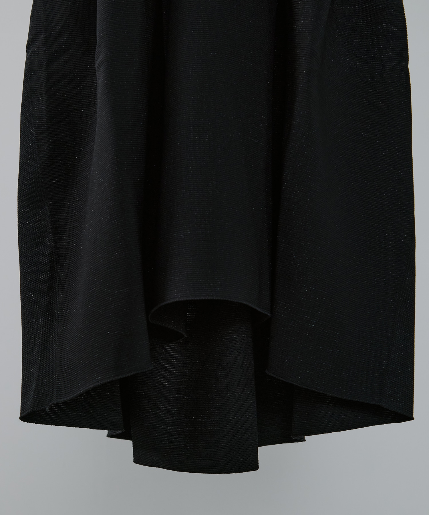 POTTERY GLITTER ROUNDED HEM SKIRT(1 BLACK): CFCL: WOMENS