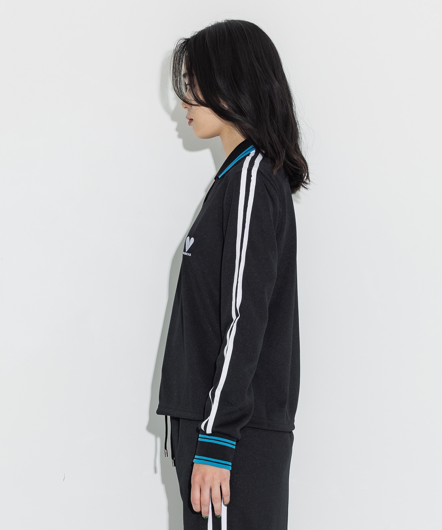 LS 90s Vibes Football T-shirt(S BLACK): BASICKS: WOMENS｜ STUDIOUS