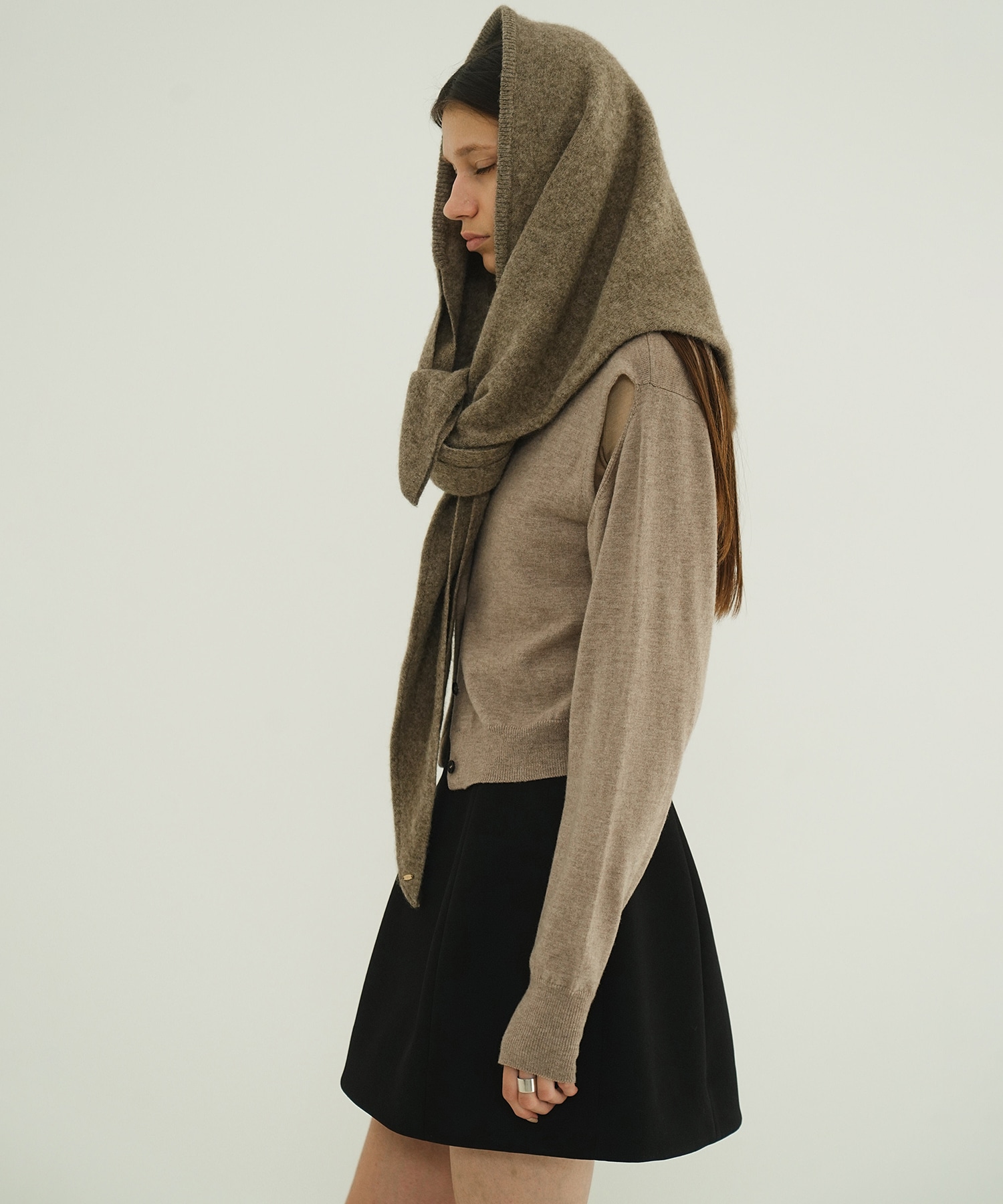 CONSTRUCTIVE MINI SKIRT(0 BLACK): CLANE: WOMENS｜ STUDIOUS ONLINE