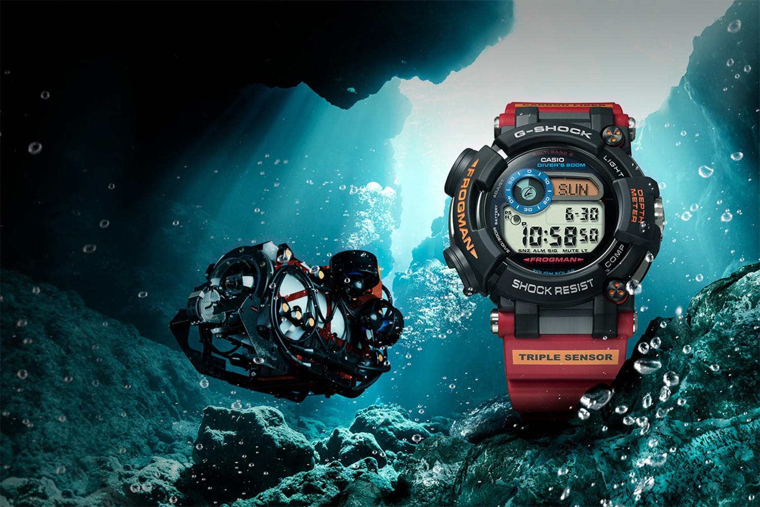 G‐SHOCK 南極探査機とコラボ。極地を耐え抜いたロマンをその腕に