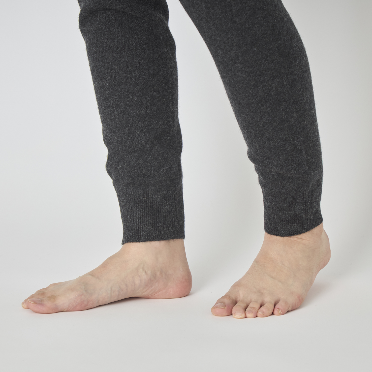 Heart of Mongolia/カシミヤレギンスパンツ -モンゴル産カシミヤ100