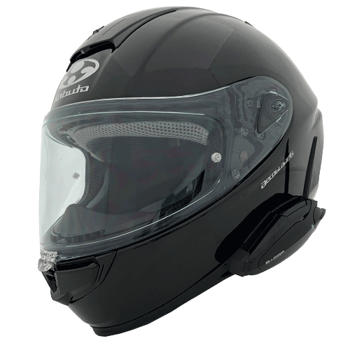 B+COM SB6X バイク用インカム フルフェイスヘルメット取付方法 OGK