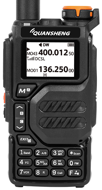 ダルマや 広帯域受信機 UV-K5（8） (2997ch)3台 UV-K5(8) を