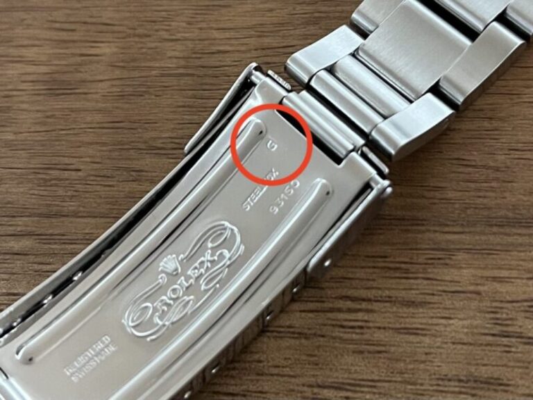 ロレックス クラスプコード(ブレスレットの製造年代)の調べ方 | エー