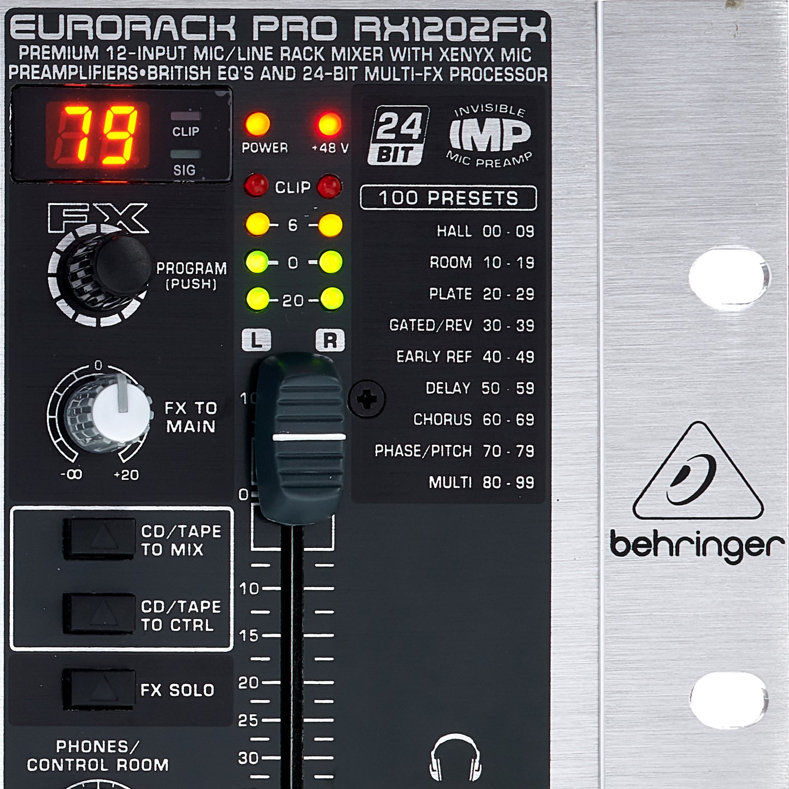 Behringer RX1202FX V2 – United States
