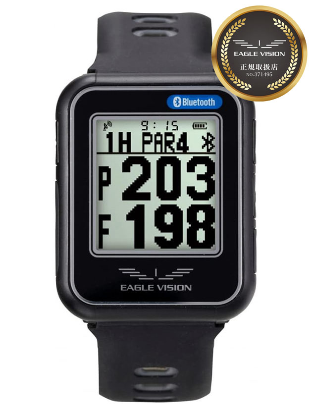 アサヒゴルフ 【距離計】EAGLE VISION watch6 EV-236（ブラック