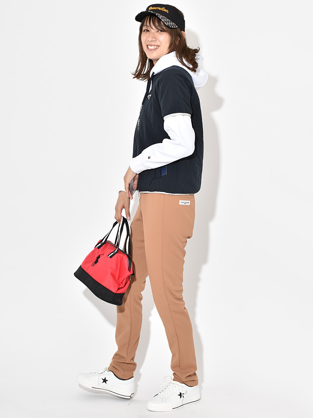 キャロウェイ キルティング半袖中綿ブルゾン C24215202 | レディース