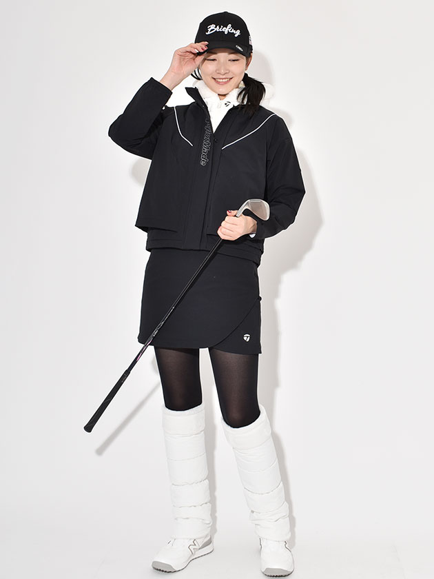 さくらCallaway 黒フライトキャップ&adidasレッグウォーマー さくら