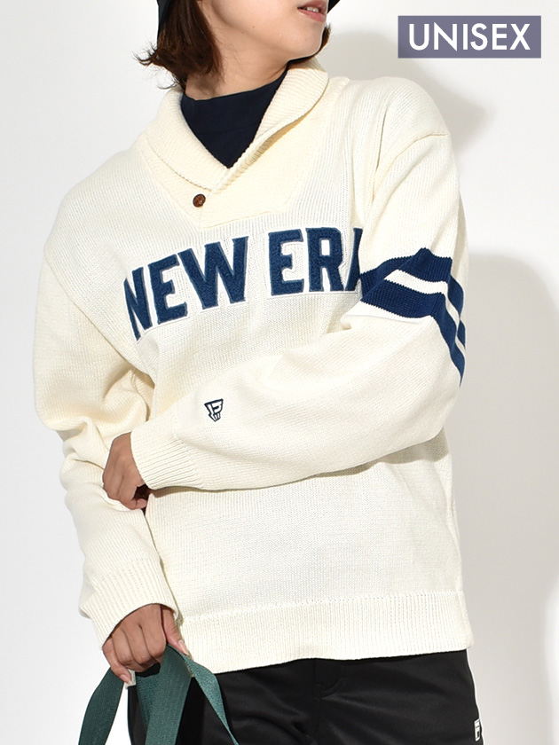 ニューエラ ショールカラーニット(ユニセックス) 14669845