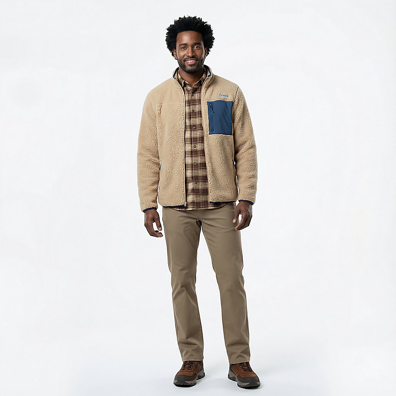 Magellan Outdoors Men's Campfire Rugged Sherpa Jacket | Academy