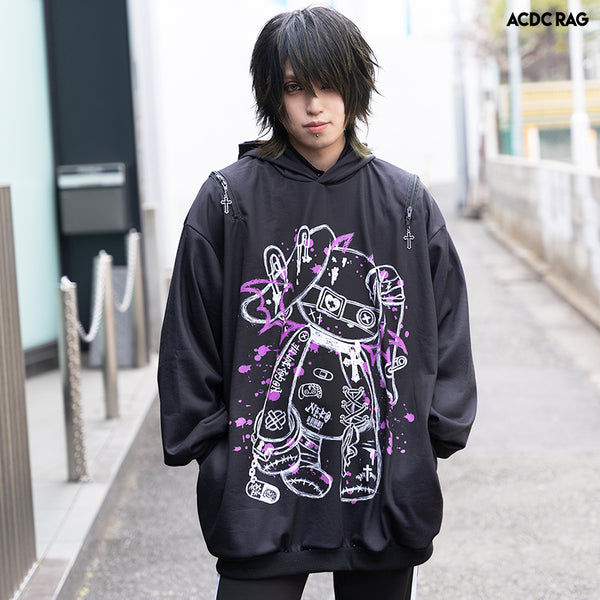 BLOODネロ パーカー（メンズモデルVer.) – ACDC RAG