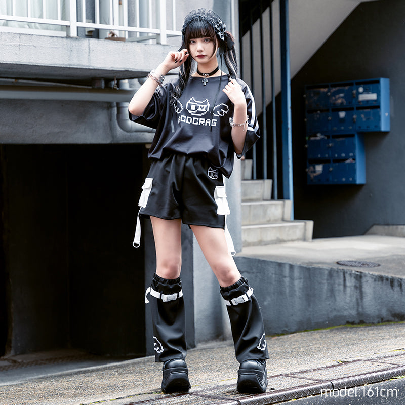 ドットネコ ショートパンツ BK – ACDC RAG