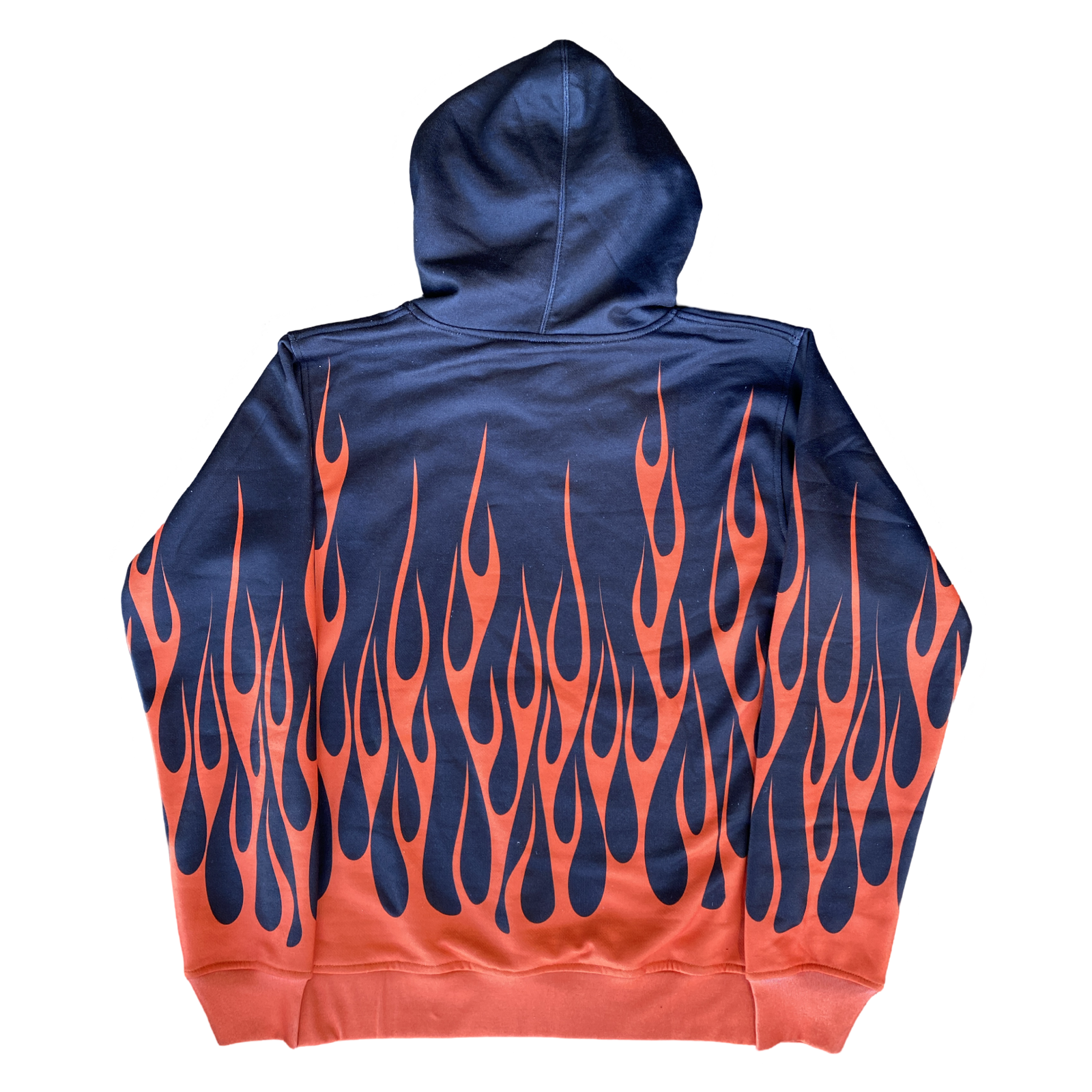 HEAVY-DUTY DISTRESSED FLAME HOODIE – AXEL CO.