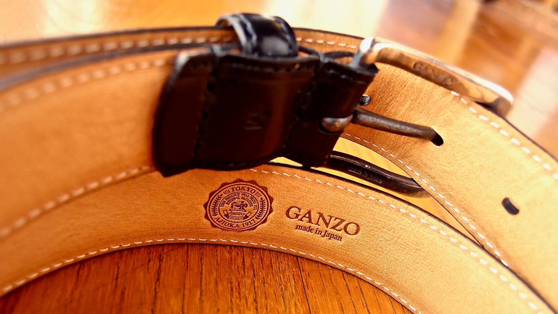 0165] Ganzo ブライドルのベルトの評判ってどうなの？ 試しに買って