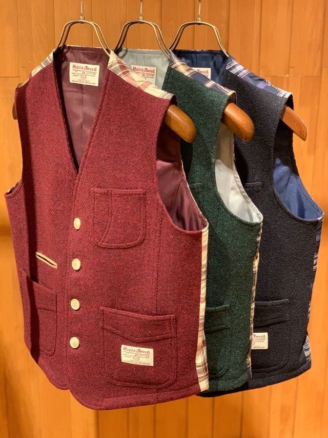 ハリスツイードベストご紹介｜Mitsumine｜Staff Blog｜Mitsumine (三峰