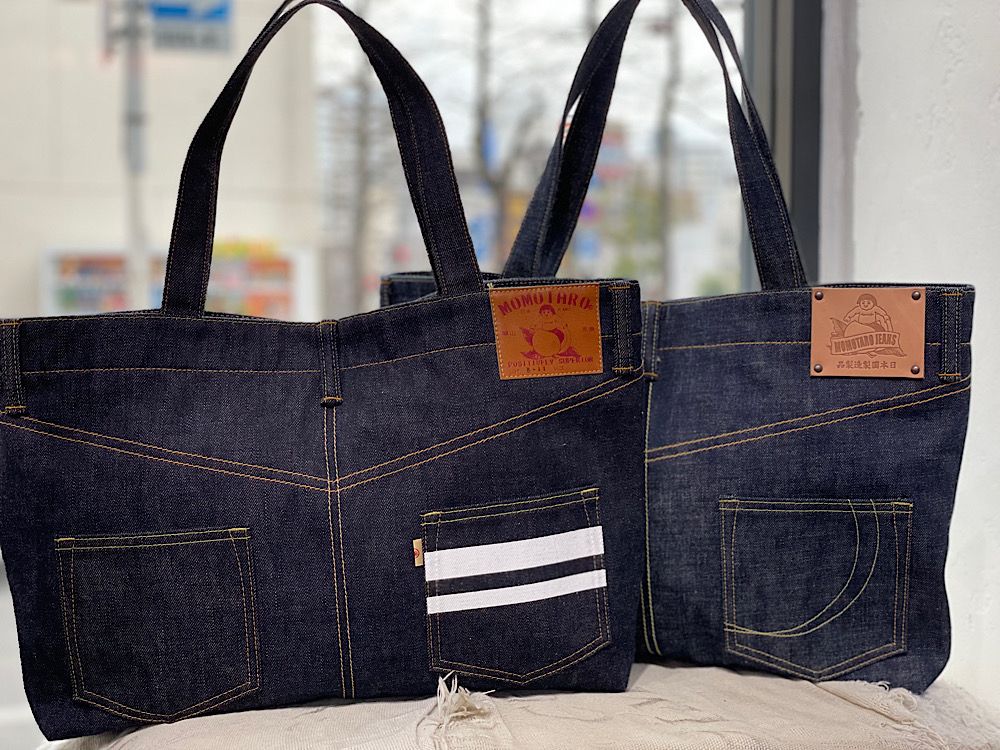 ジーンズデザインのトートバッグ｜MOMOTARO JEANS MOMOTARO JEANS 岡山