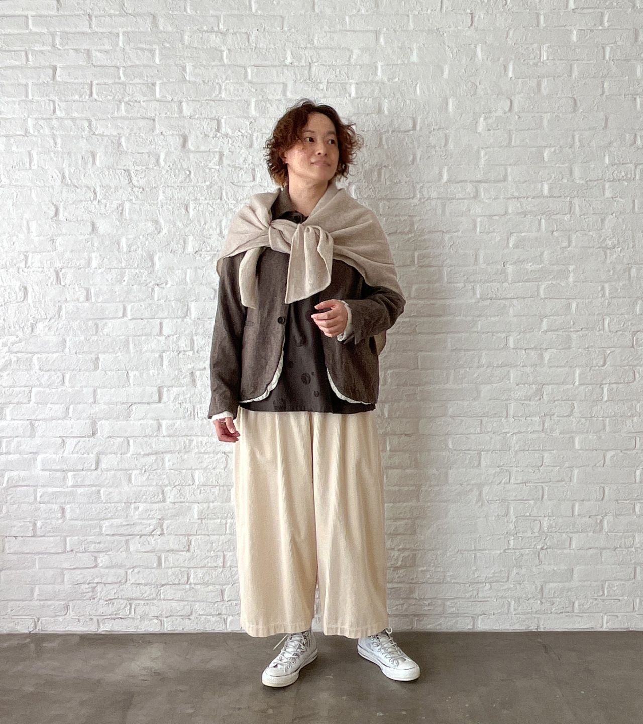 サッカーコール天 サルエルパンツ | pas de calais Online | pas de