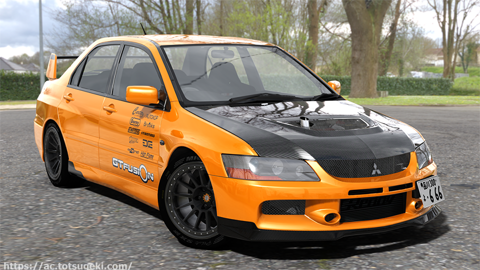 Assetto Corsa】ランサー（LANCER）GSR エボリューション9