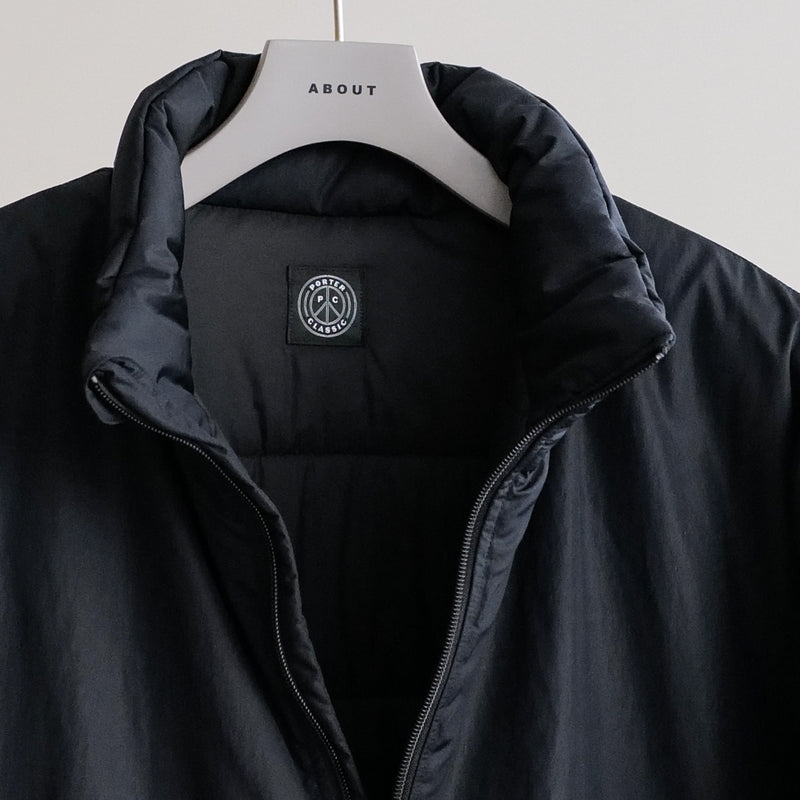 SHEEN NYLON ZIP UP JACKET – ABOUT