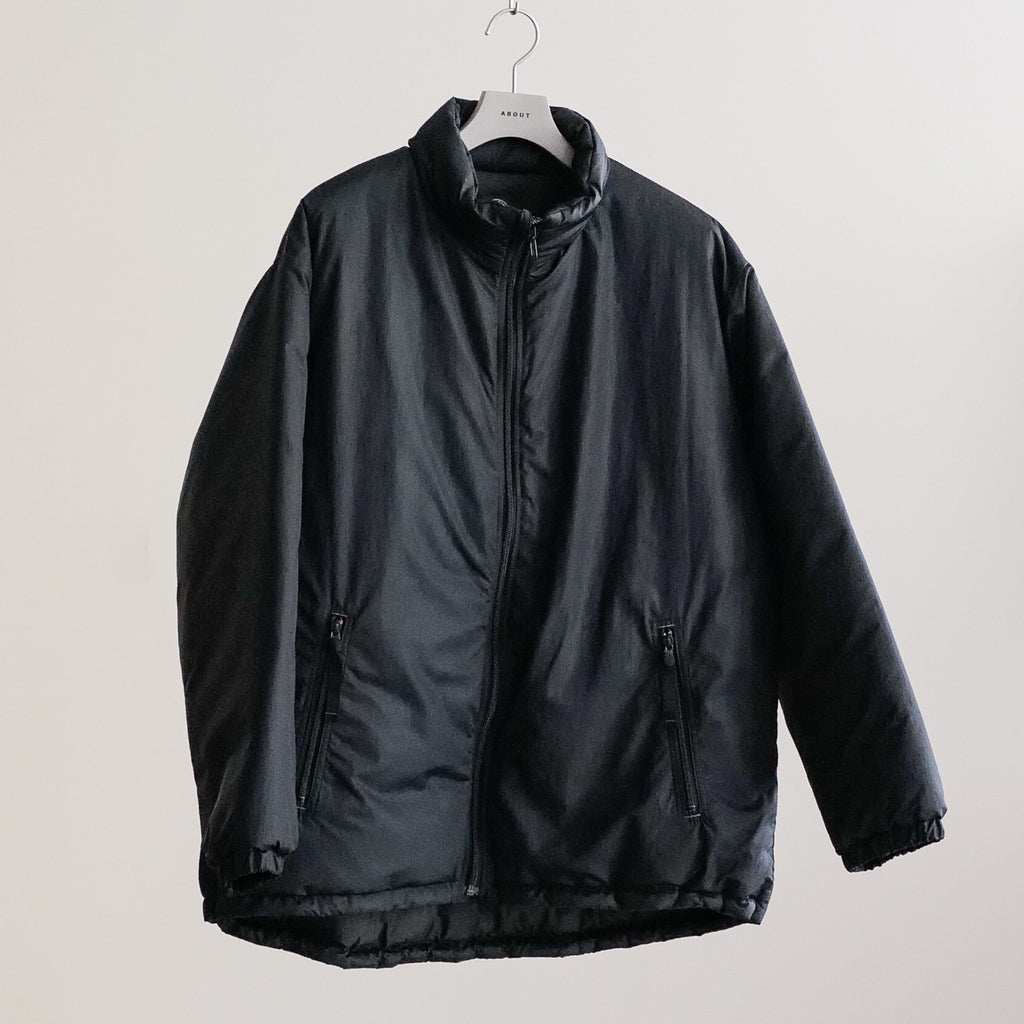 SHEEN NYLON ZIP UP JACKET – ABOUT