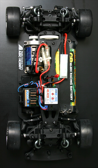 ABCホビー 1/10ミニシャーシ＜ジェネティック＞ トヨタ・TE27カローラ