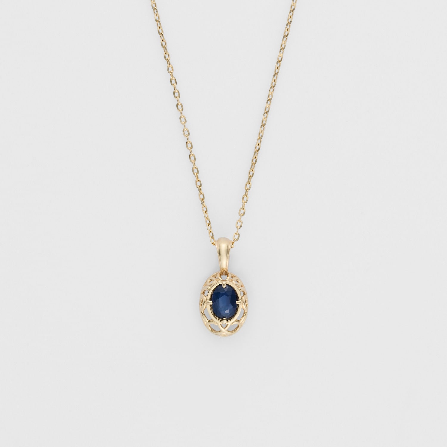 9月誕生石＞K10サファイアネックレス｜ネックレス｜アガット 公式