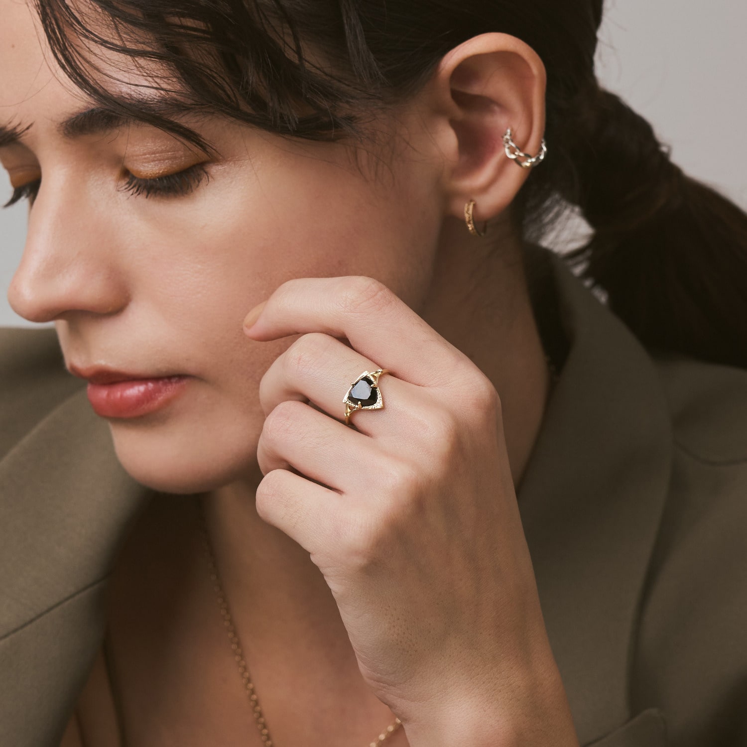 8月誕生石＞K10スピネルリング｜リング｜アガット 公式オンラインストア