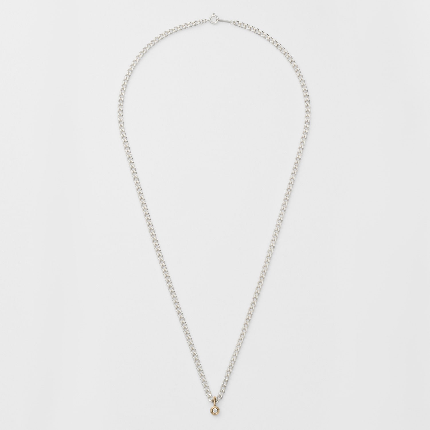 シルバー／K10ダイヤモンドネックレス｜ネックレス｜アガット 公式