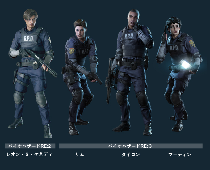 AGGRESSOR GROUP WEB SHOP / R.P.D. バイオハザードユニフォームセット