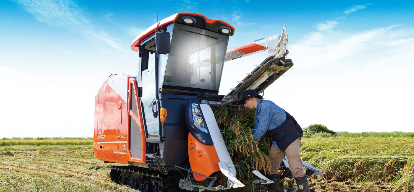 メンテナンス性能｜DIONITH DR472｜コンバイン・バインダー