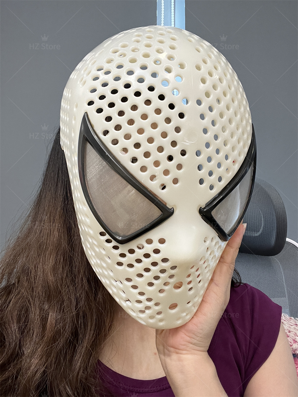 トビー・マグワイア スパイダーマンの目/ABS素材フェイスシェル/レンズ