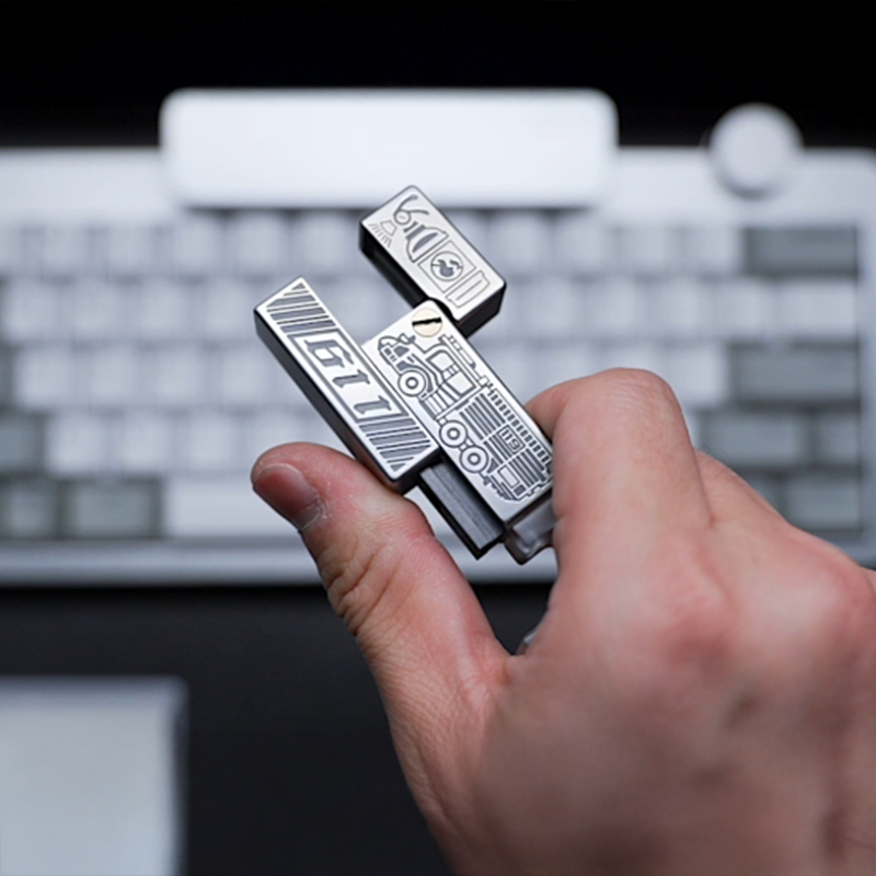 YOLO STUDIO NO FIRE Fidget slider Lighter-style decompression