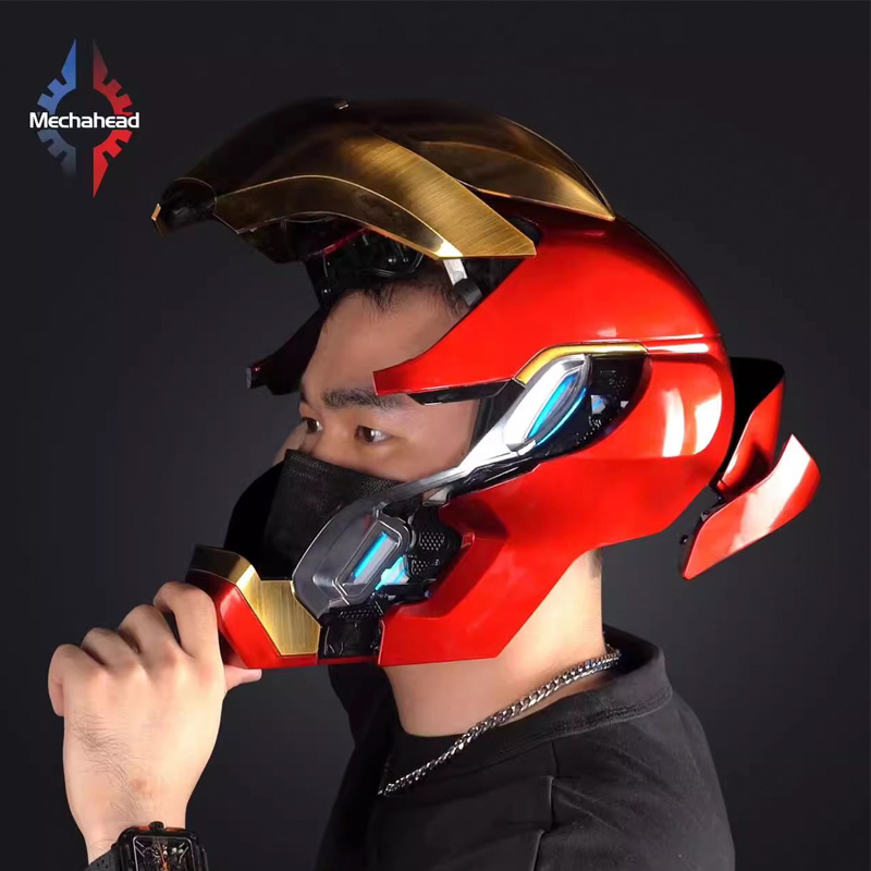 Mechahead音声制御可能ヘルメット、マーベルアニメーション玩具