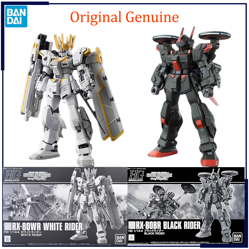 Original Genuine HGUC 1/144 RX 80BR BLACK WHITE RIDER Gundam BP