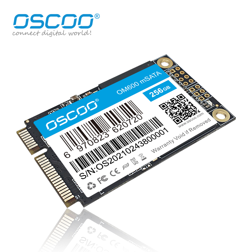 OSCOO OM600 mSATA Internal SSD 1TB mSATA SATA Rev.3.0 6Gb/s 3D TLC