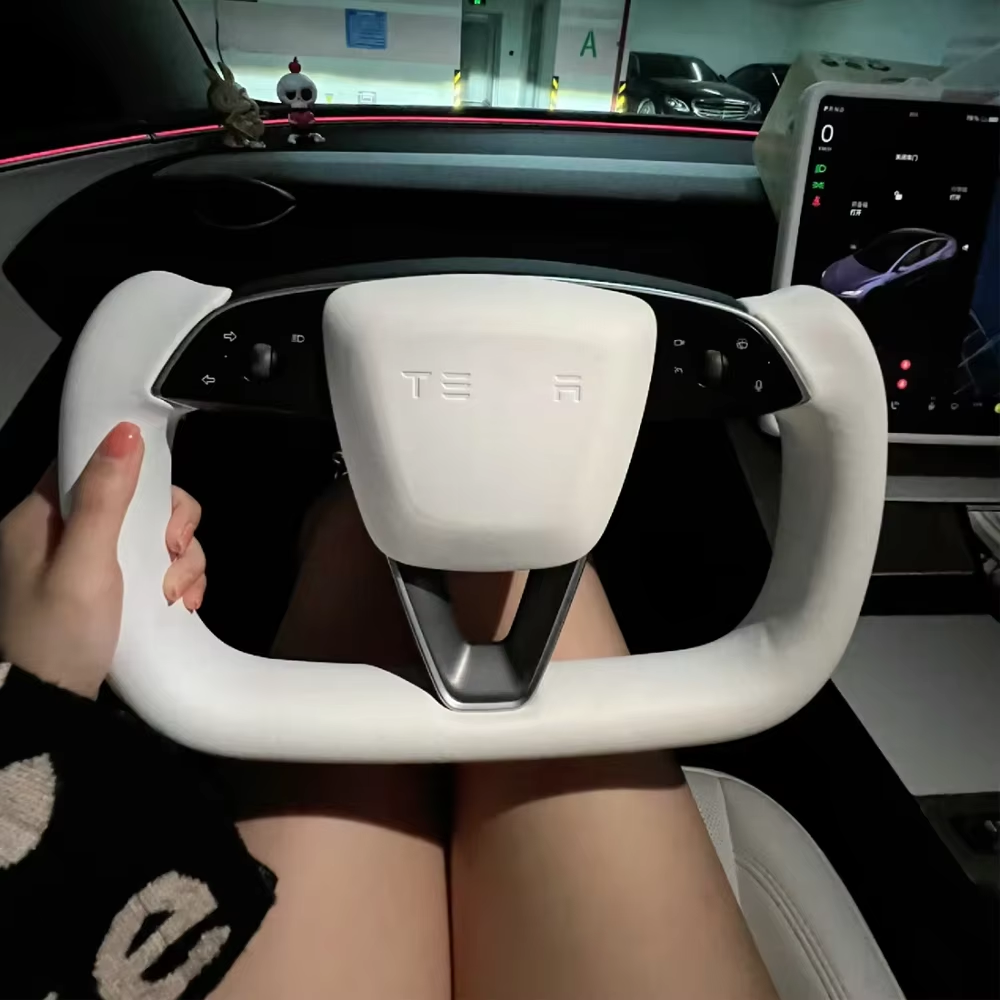モデル3 ハイランド 2024 2025用ヨークステアリングホイールハンドル