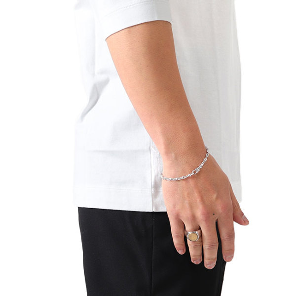 TOMWOOD トムウッド シルバー チェーンブレスレット Cable Bracelet