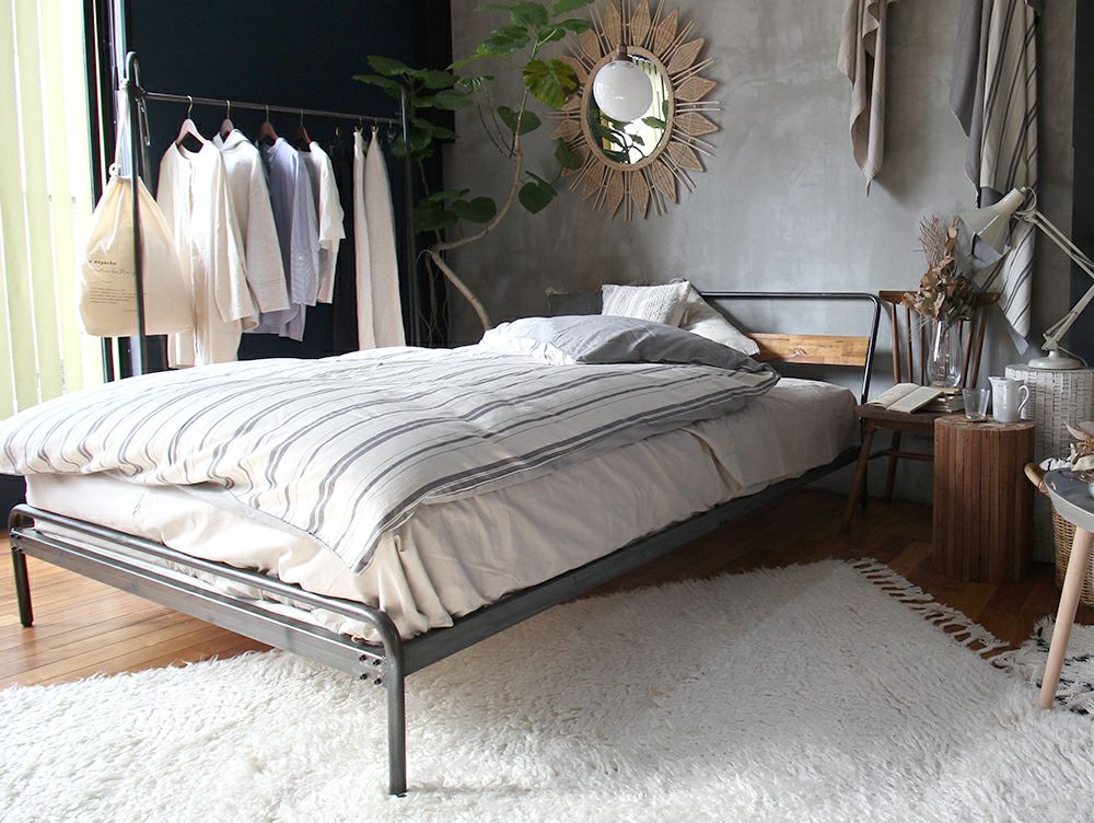 送料無料】ソコフ ベッド セミダブル - a.depeche(アデペシュ)