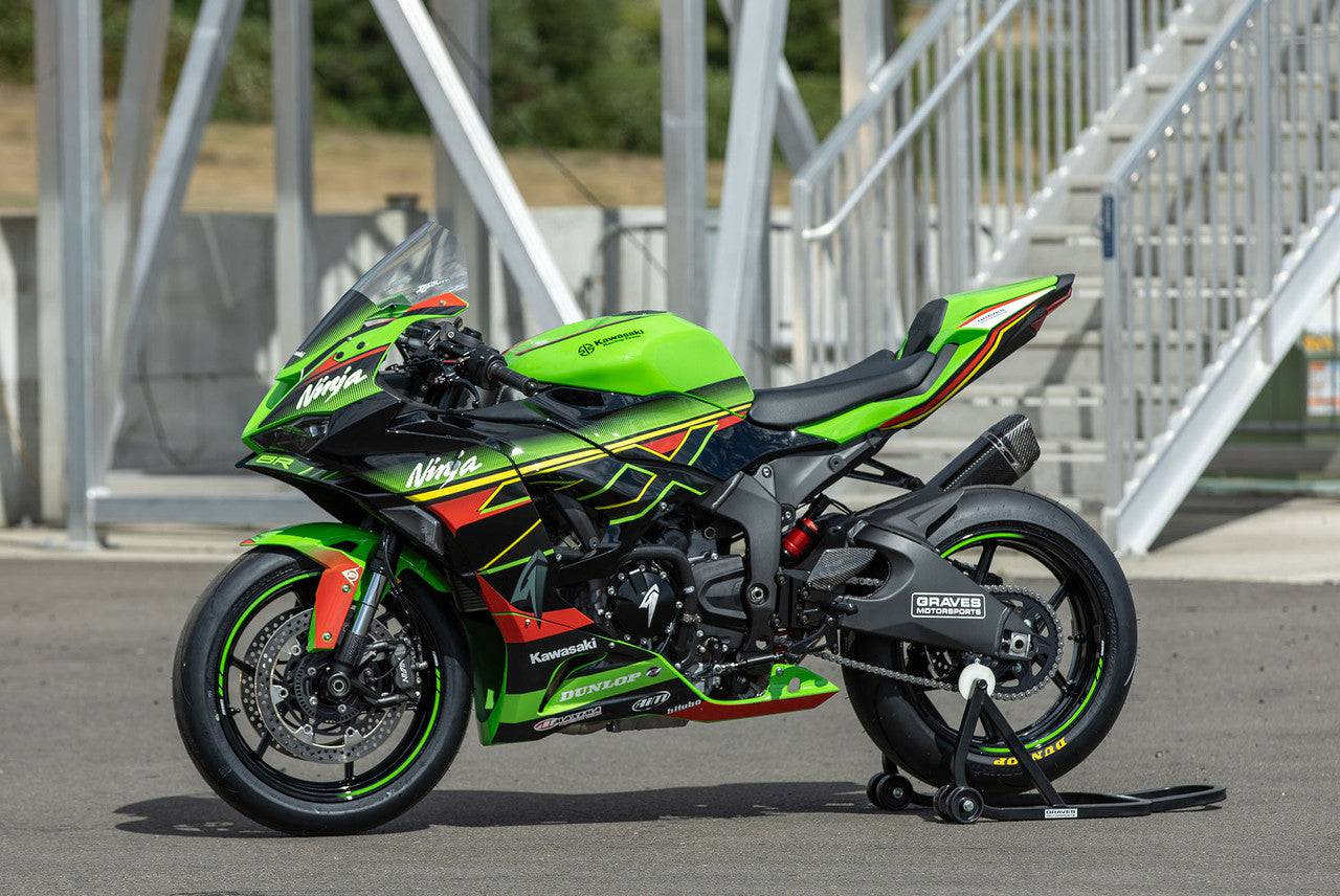 Graves OEM Bodywork Graphics Set Kawasaki ZX-6RR 2024 | Adventure